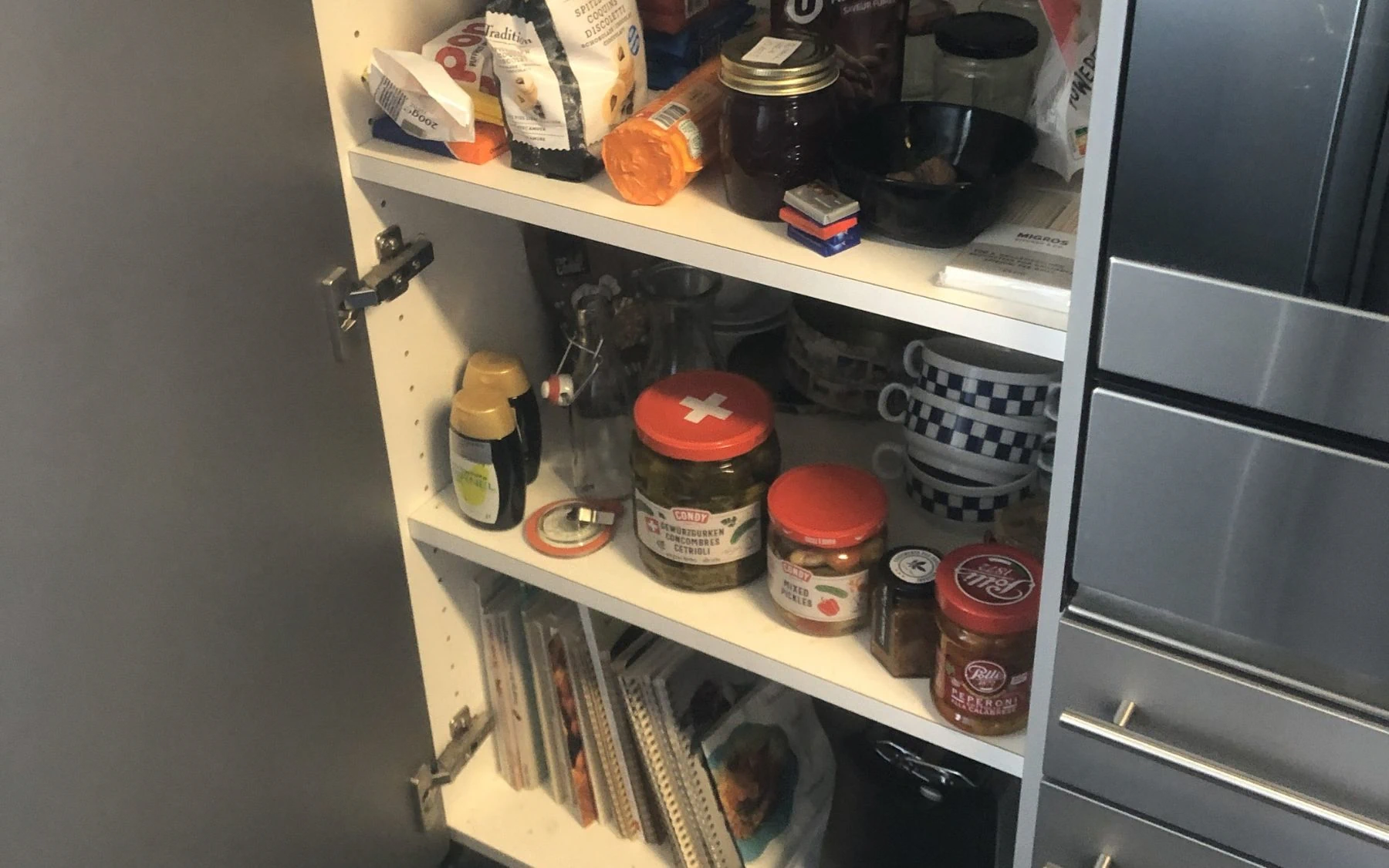 Wo vorher Tablare waren...