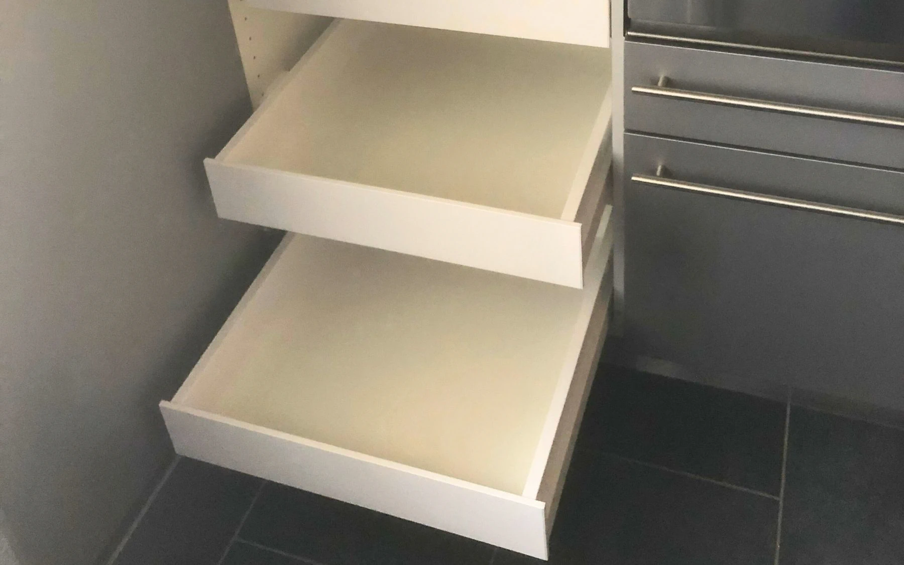 Wenn Tablare zu Schubladen werden