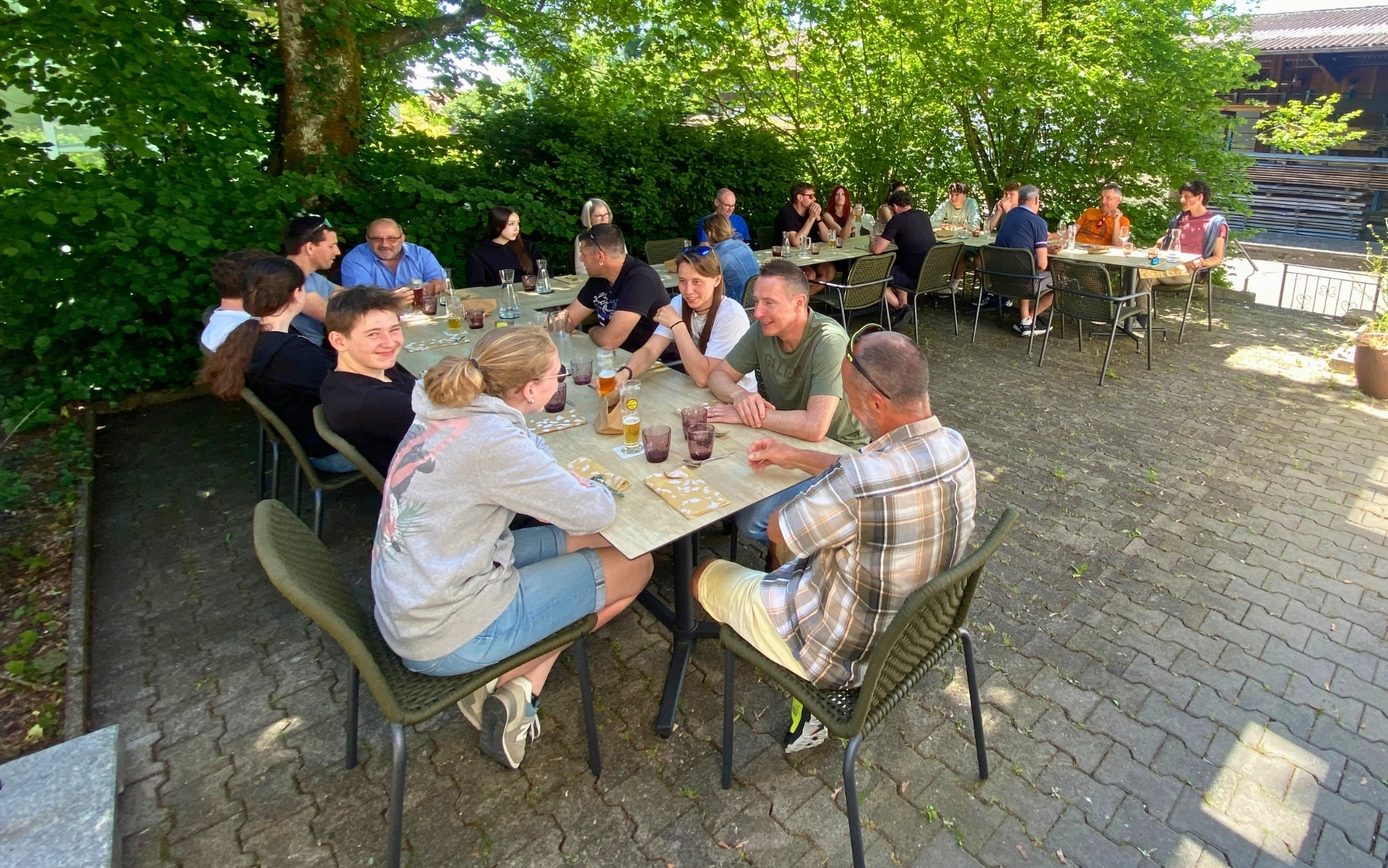 Mittagessen im Restaurant Zur Säge in Selzach