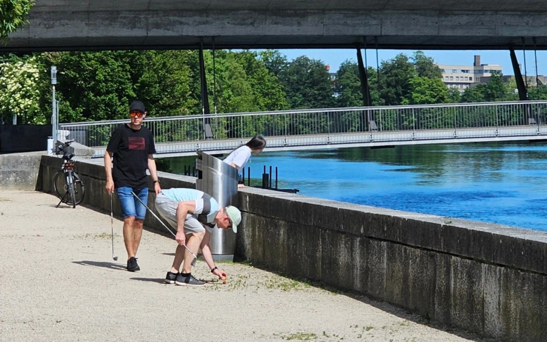 Urban Golf an der Aare